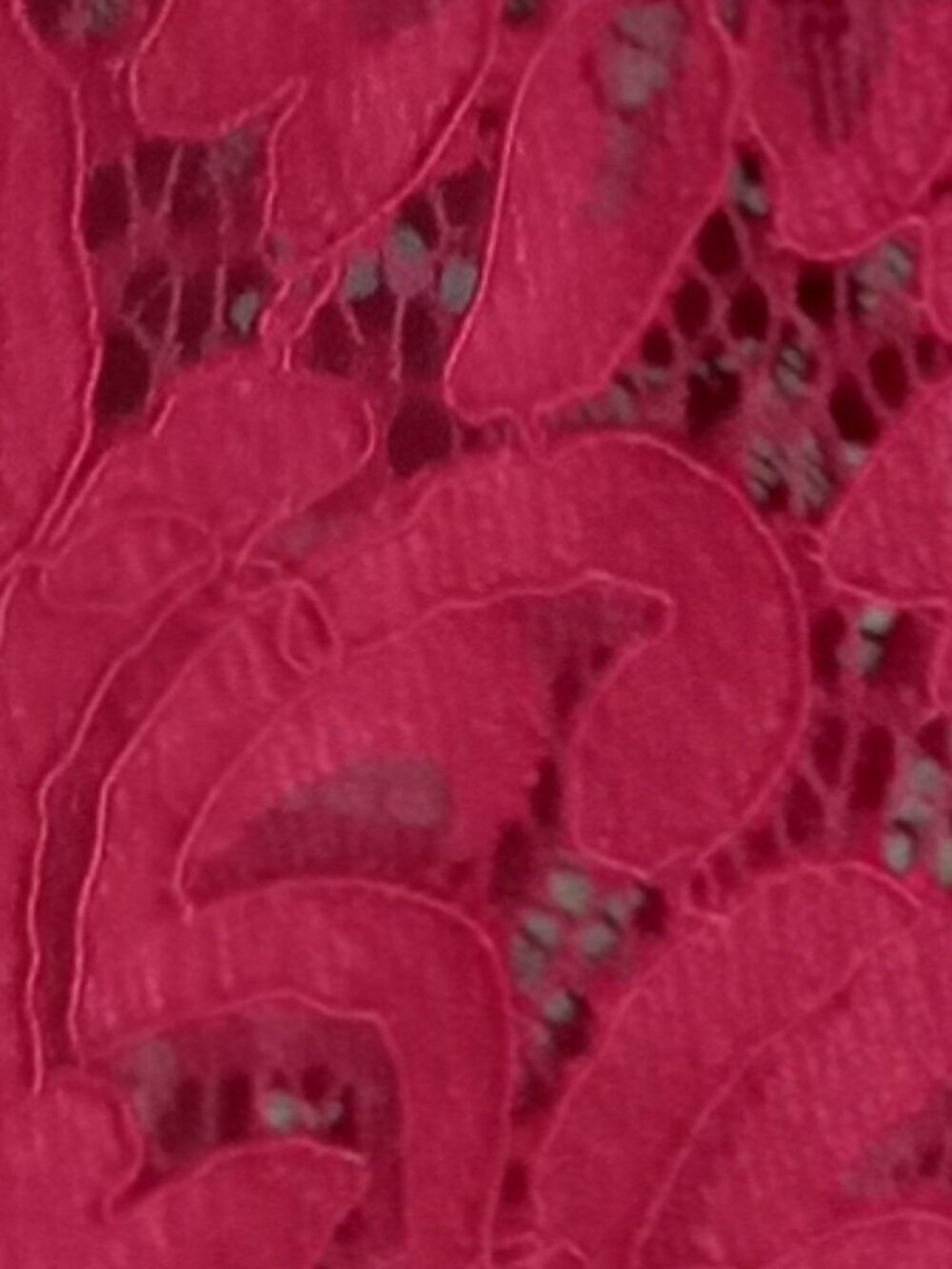 White House Black Market Grenat Red Lace Drama Bell Sleeve Shift Dress  Sz 10 - Picture 3 of 5